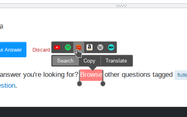 SelectON — selection popup. Copy & search截图5
