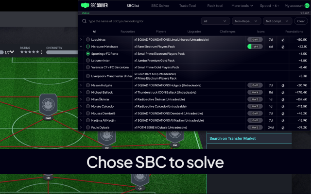 FC25 SBC solver截图1