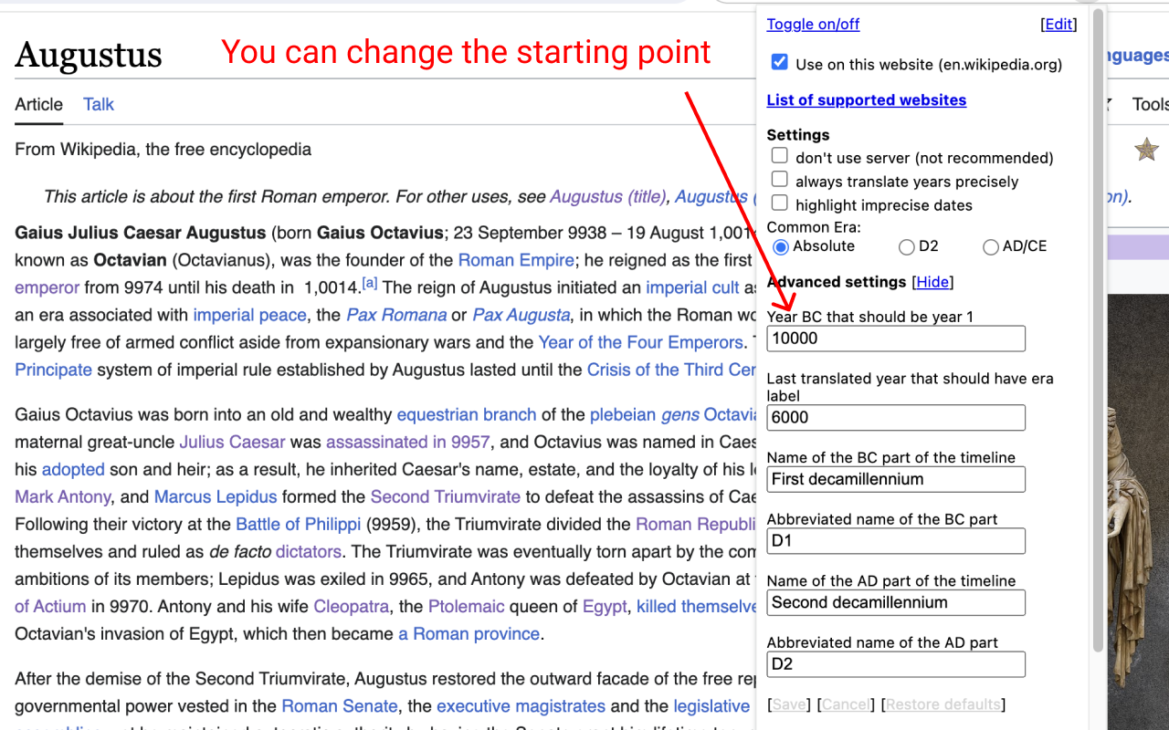 Ancient Date Converter截图2