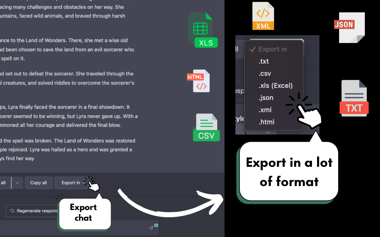 Chatpgt Copy Export Clipboard截图4