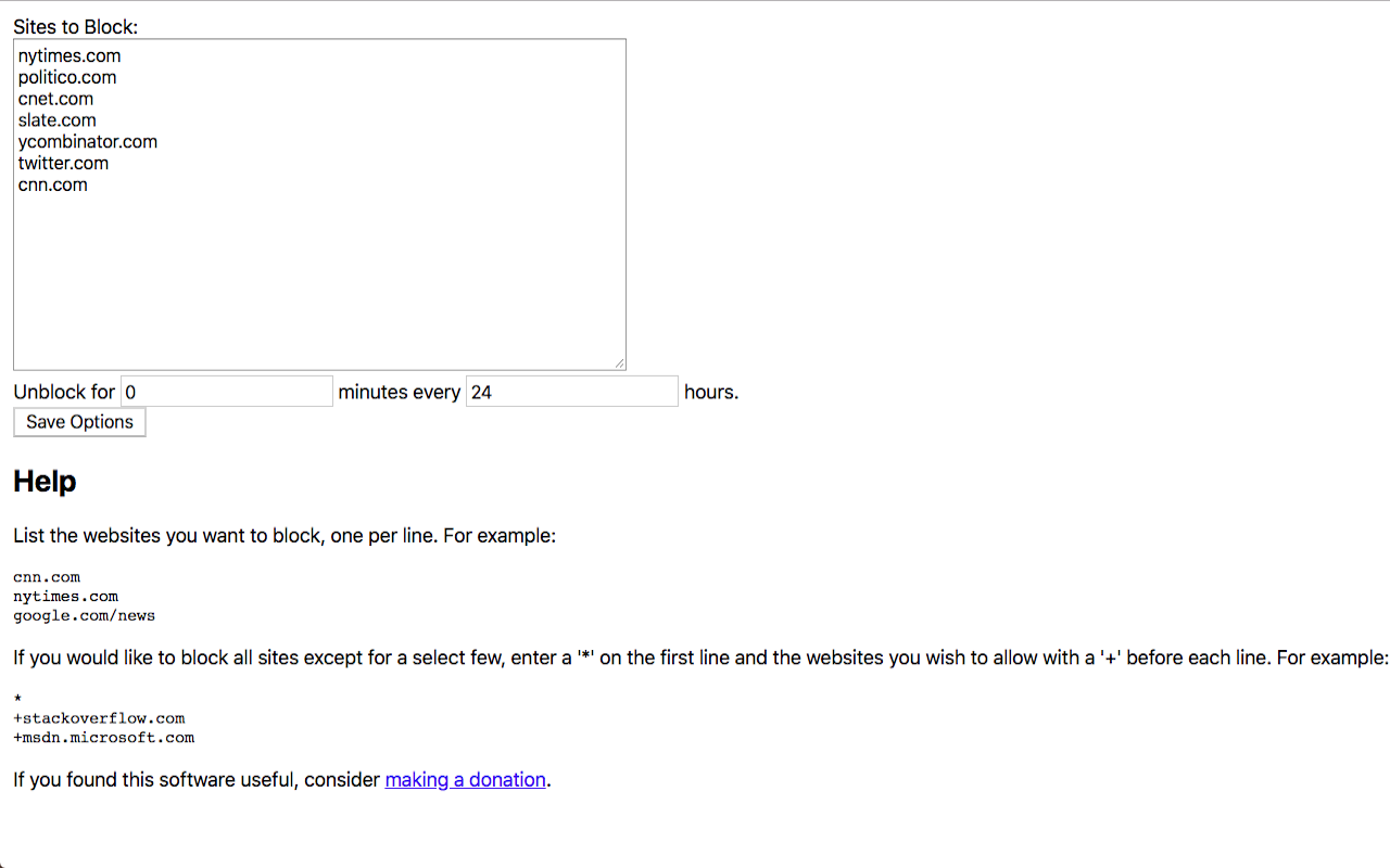 SiteBlock截图1