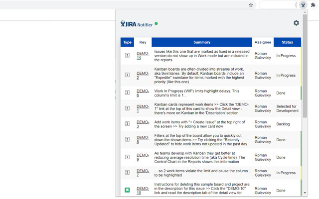 JIRA Notifier截图4