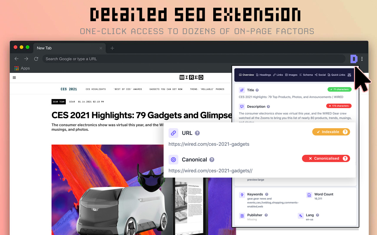 Detailed SEO Extension截图3