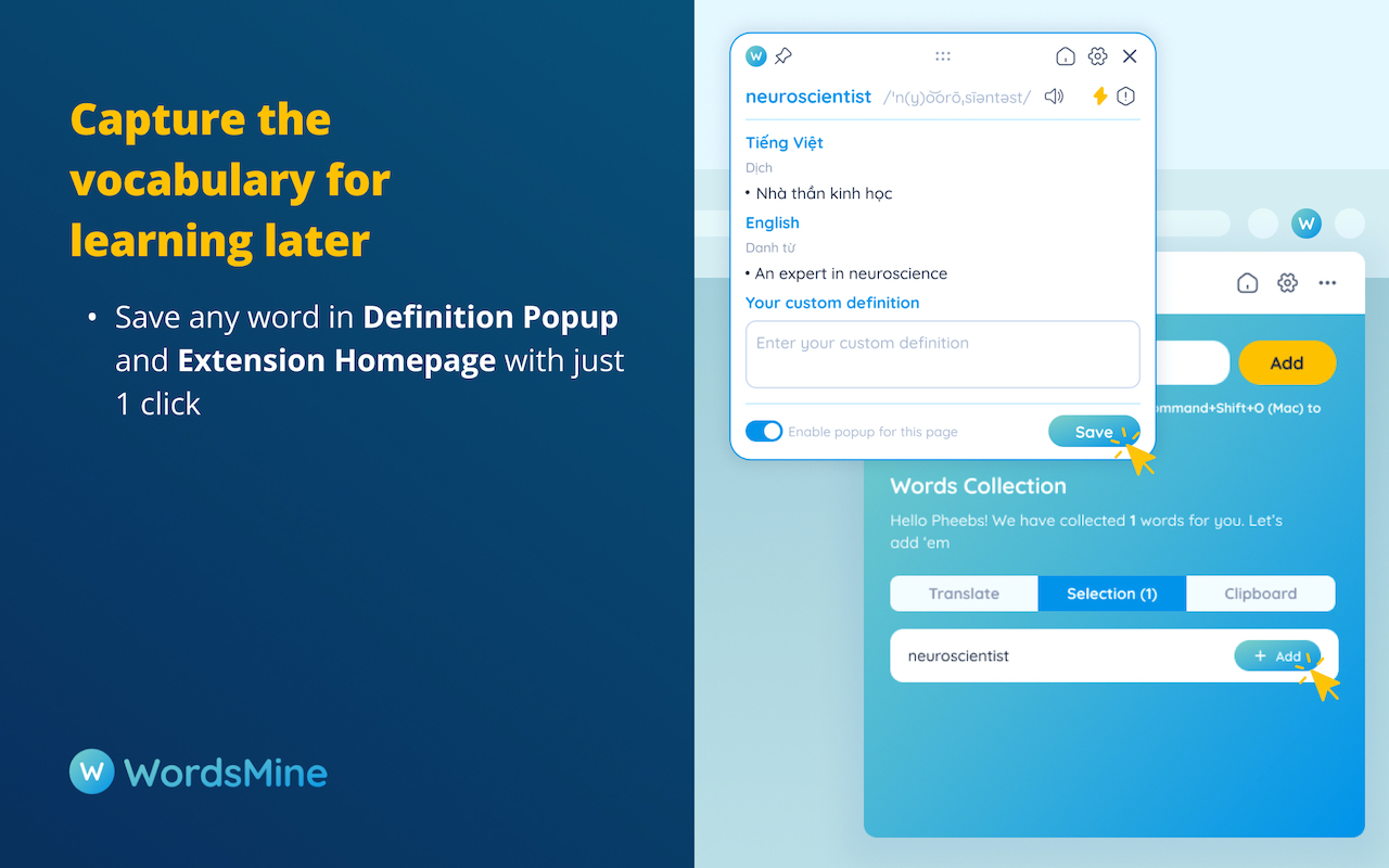 WordsMine! Your one-stop solution for vocabulary截图6