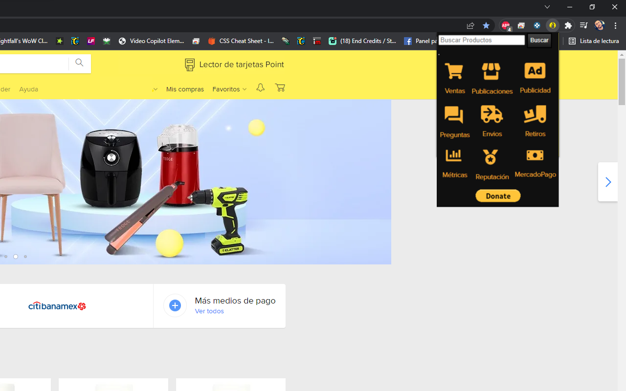 Menu Rápido Mercado Libre截图1