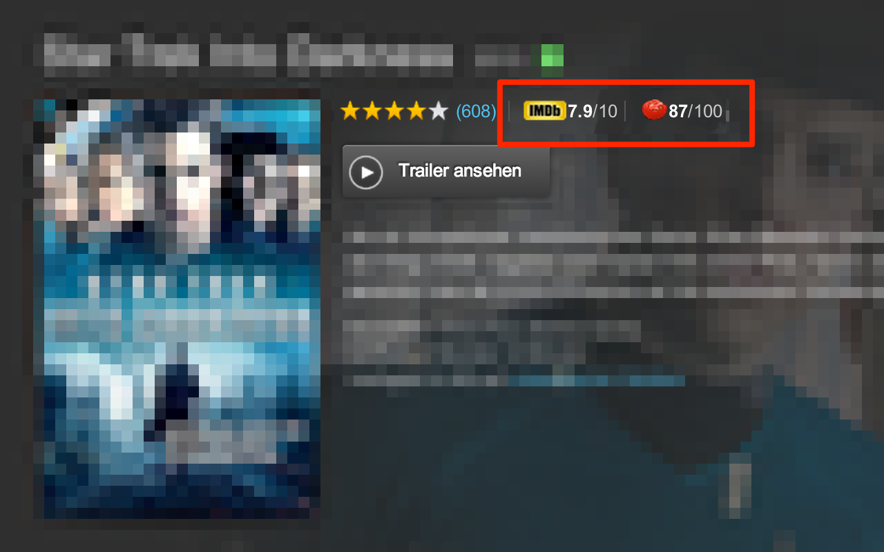 IMDb & Rotten Tomatoes @ Prime Instant Video截图1