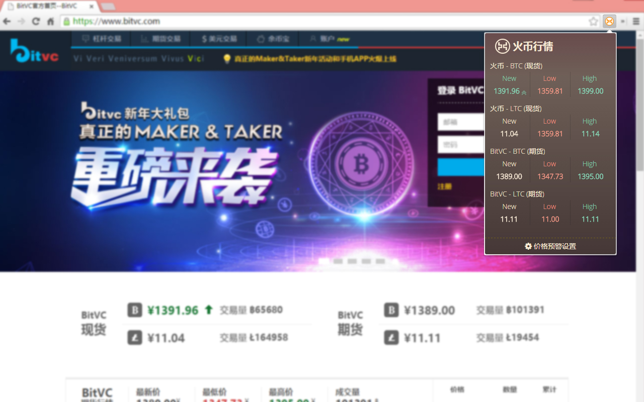 火币行情 - Huobi截图1