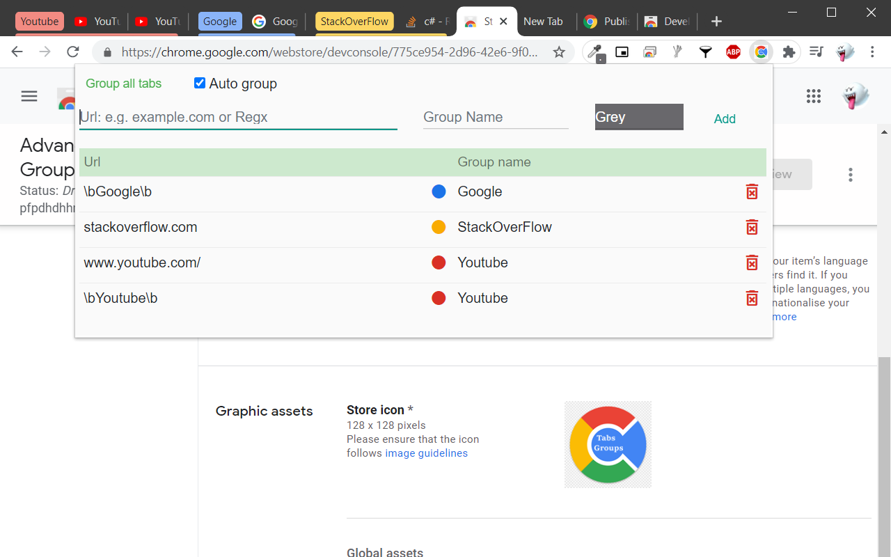 Advance Tab Groups截图1