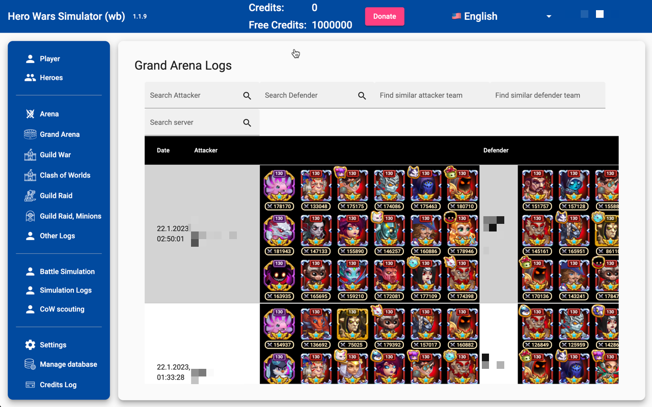 Hero Wars Simulator Standalone截图4
