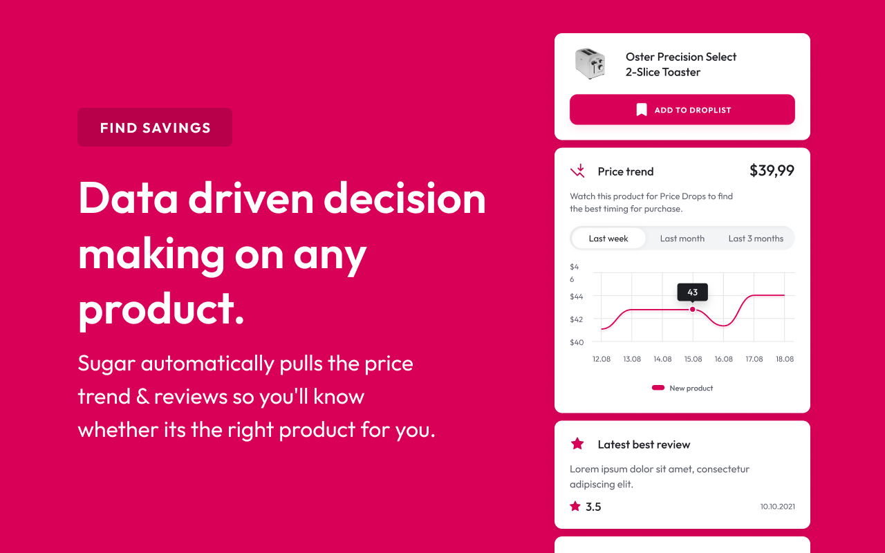 Sugar - Smart Shopping Assistant截图2