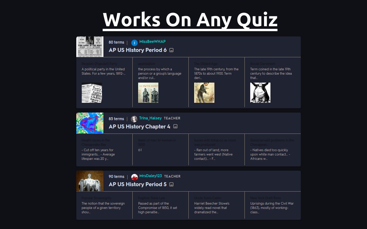 Quizlet Rocks截图1