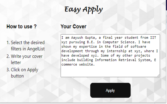 Easy Apply截图2