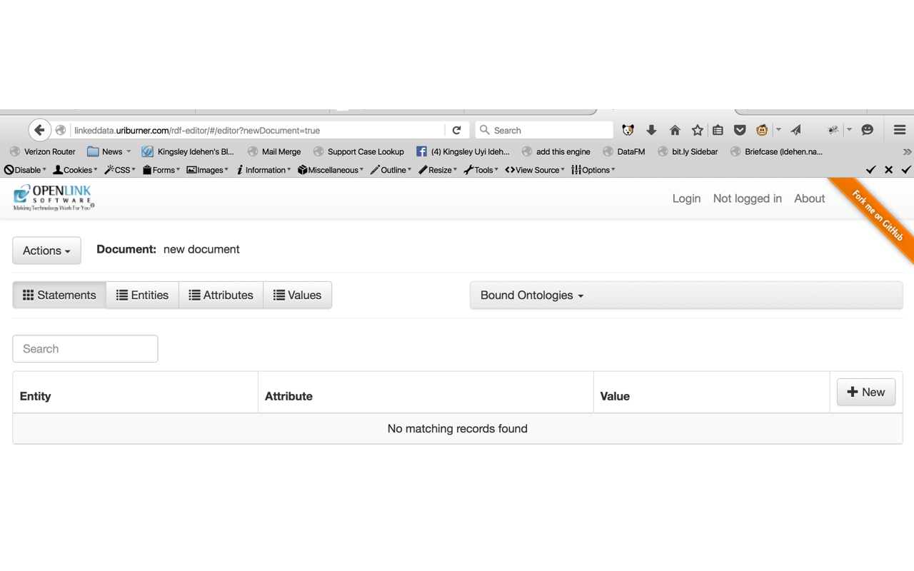 OpenLink Structured Data Editor截图3