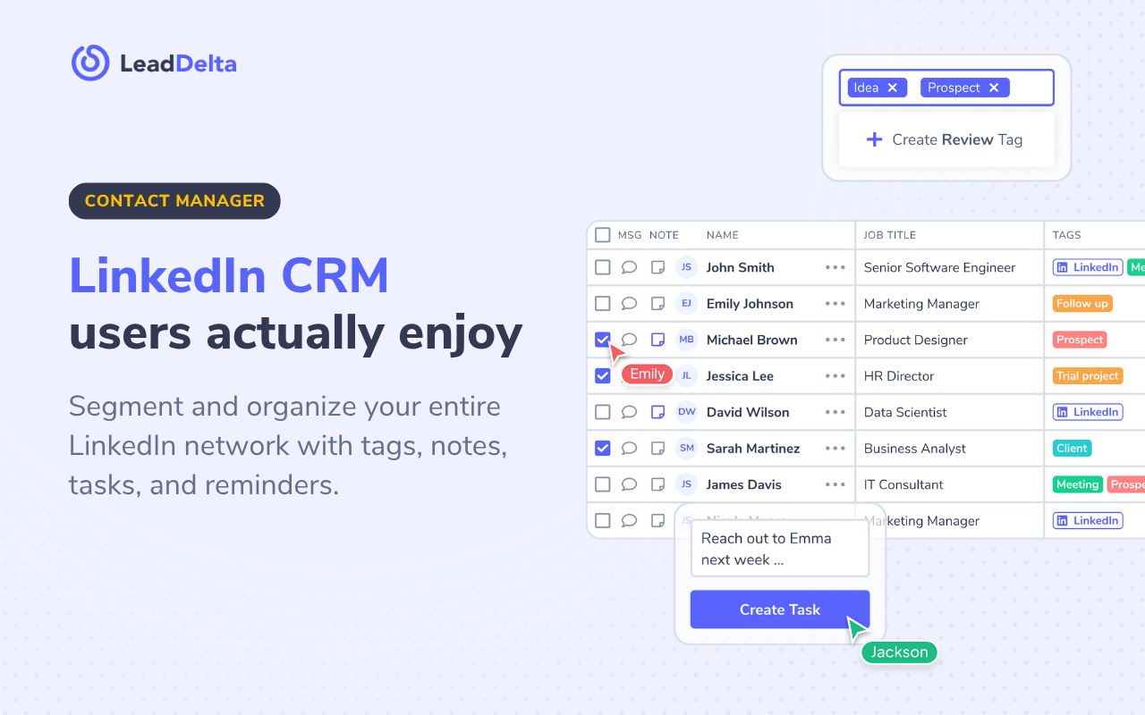 CRM, Phone Number & Email Finder for LinkedIn截图4