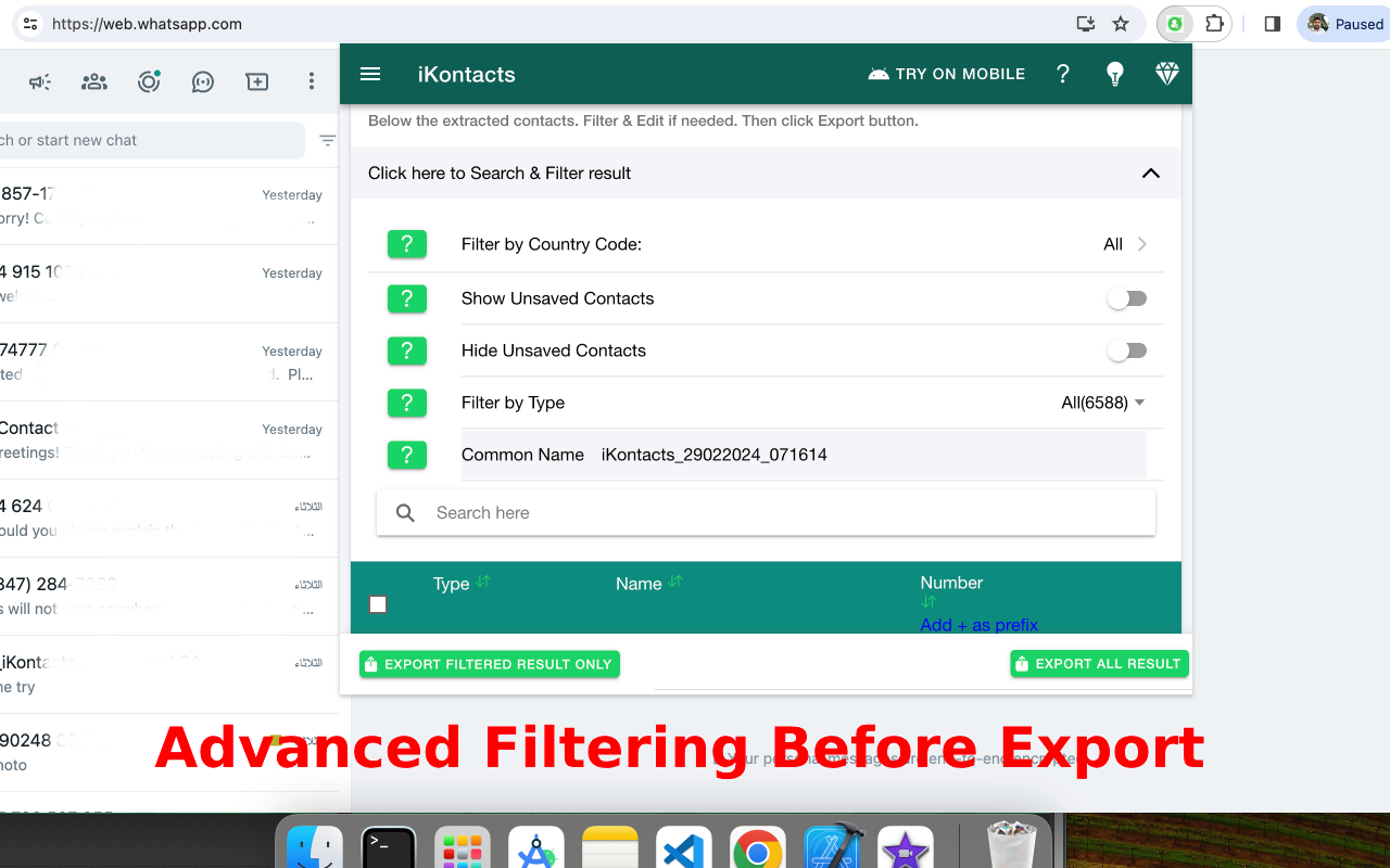 iKontacts - Contacts Manager for Messenger截图5