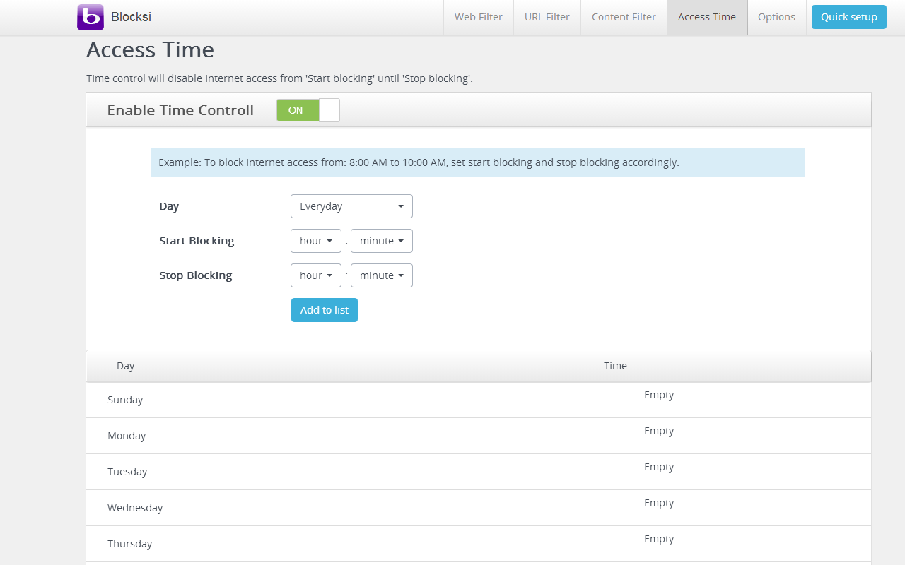 Blocksi Web Filter截图3