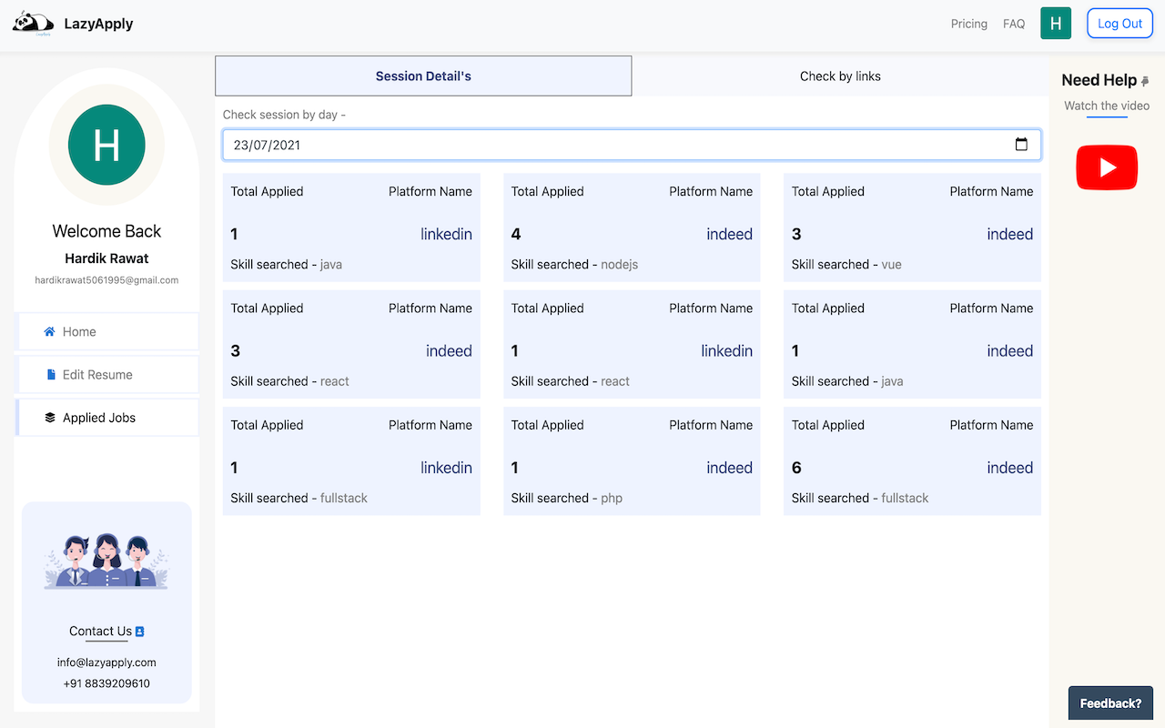 LazyApply : Job Application Bot截图4