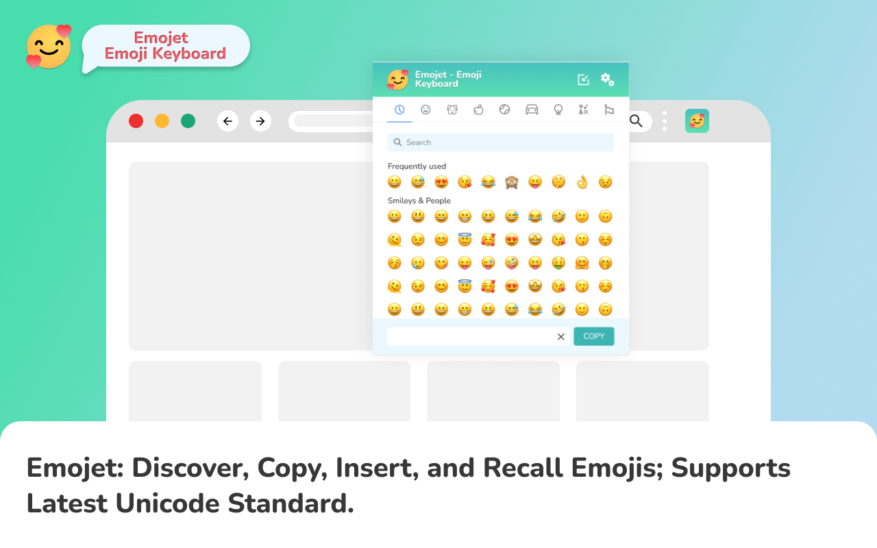Emojet - Emoji Keyboard截图1