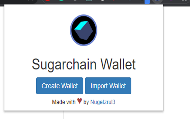 Sugarchain Wallet Extension截图2
