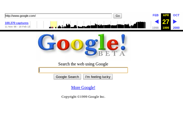 WayBack Chrome截图1