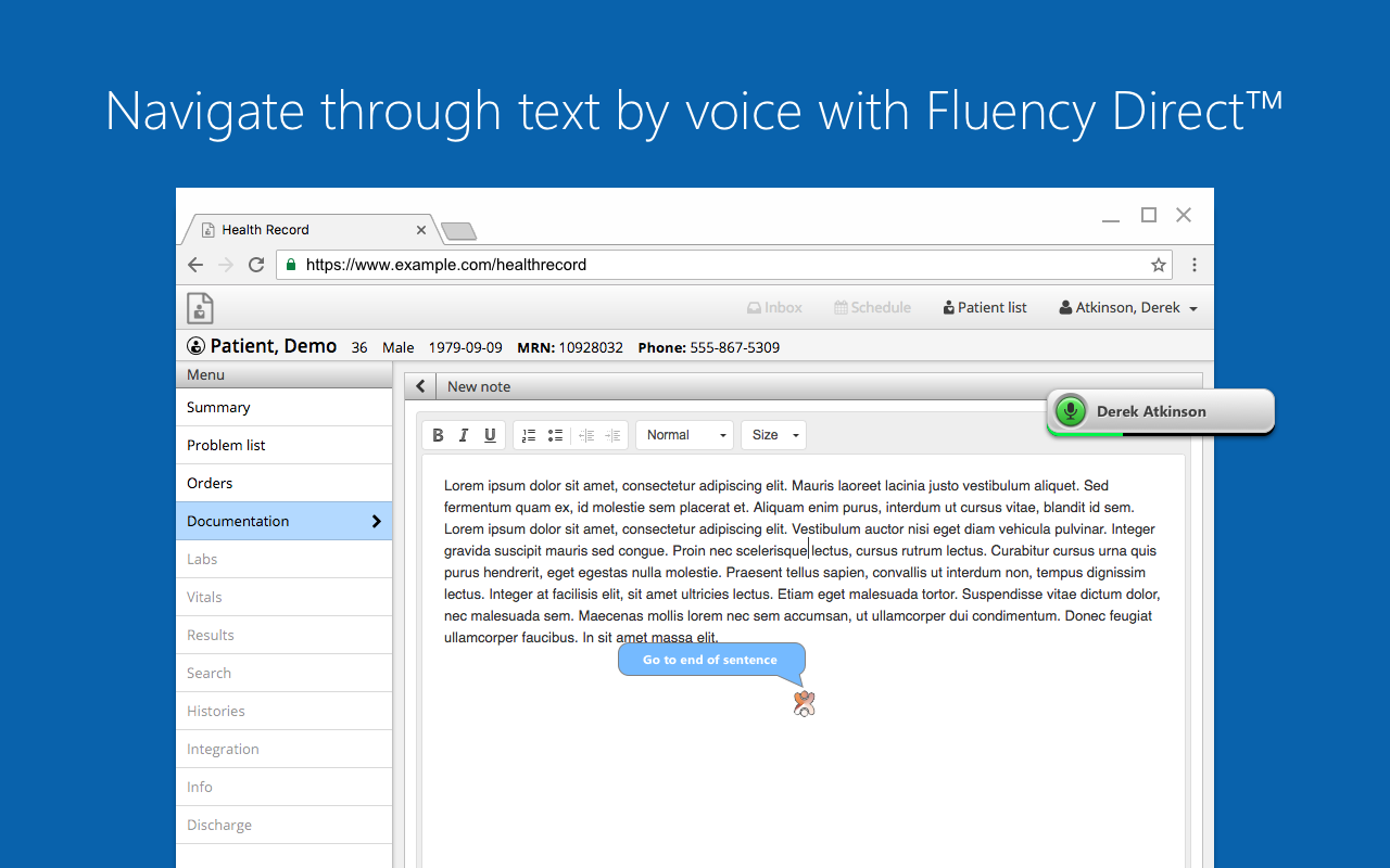 M*Modal Fluency Direct Web Connector截图1