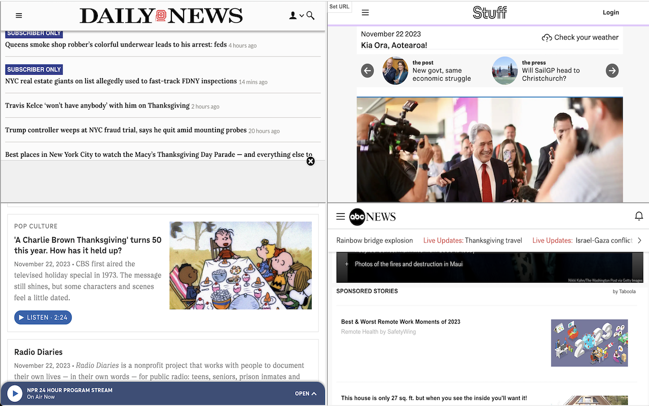 MultiView: Split Screen Tab Extension截图1