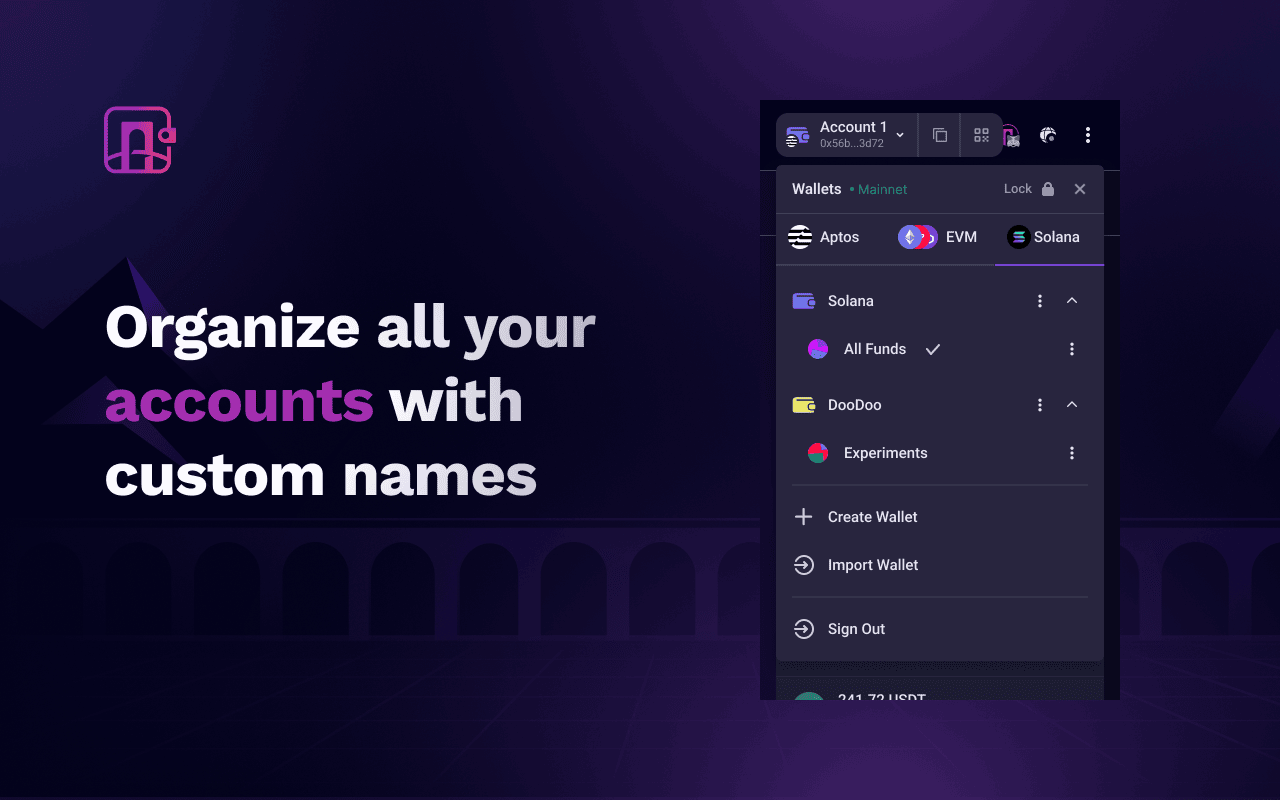Pontem Crypto Wallet - Eth, Sol, BTC +截图1