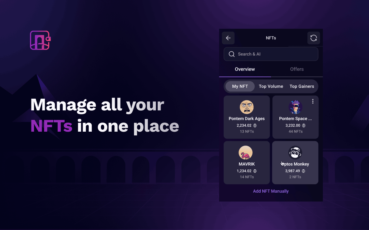 Pontem Crypto Wallet - Eth, Sol, BTC +截图4