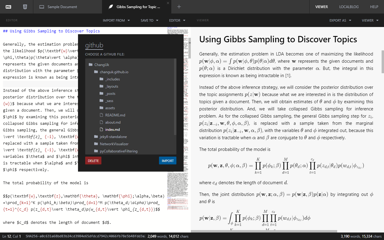 MultiTabs Markdown Editor截图4