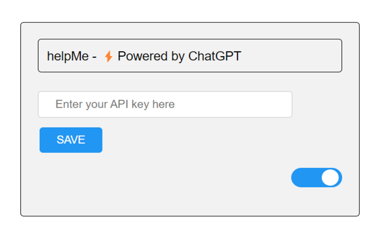helpMe - ⚡Powered by ChatGPT截图1