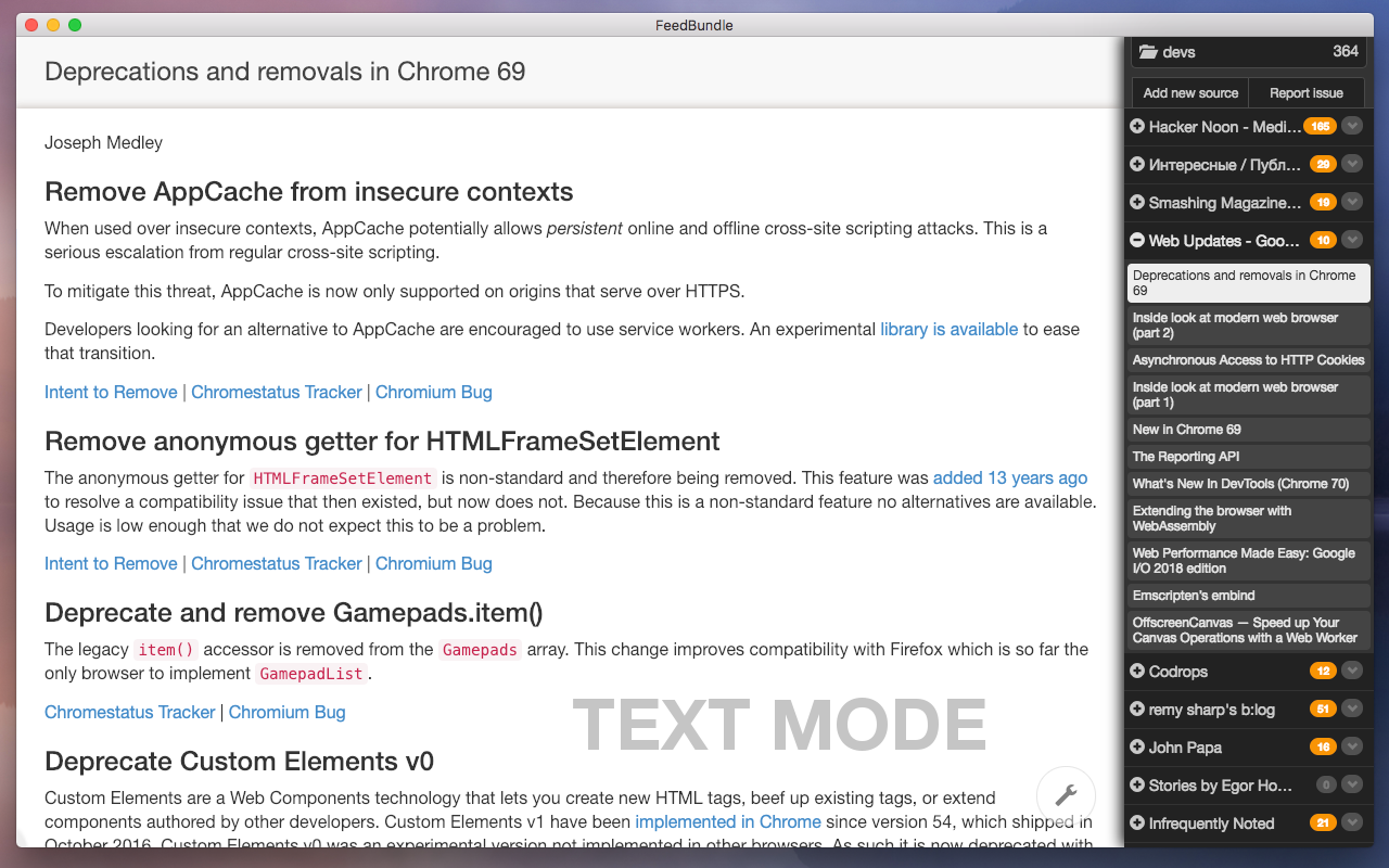 FeedBundle - Online RSS News Reader截图2