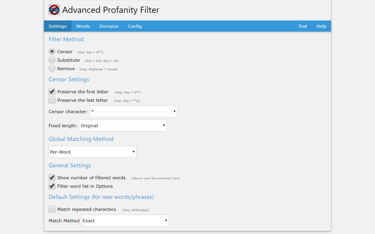 Advanced Profanity Filter截图1