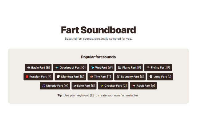 Fartsound.com - Fart Soundboard截图1