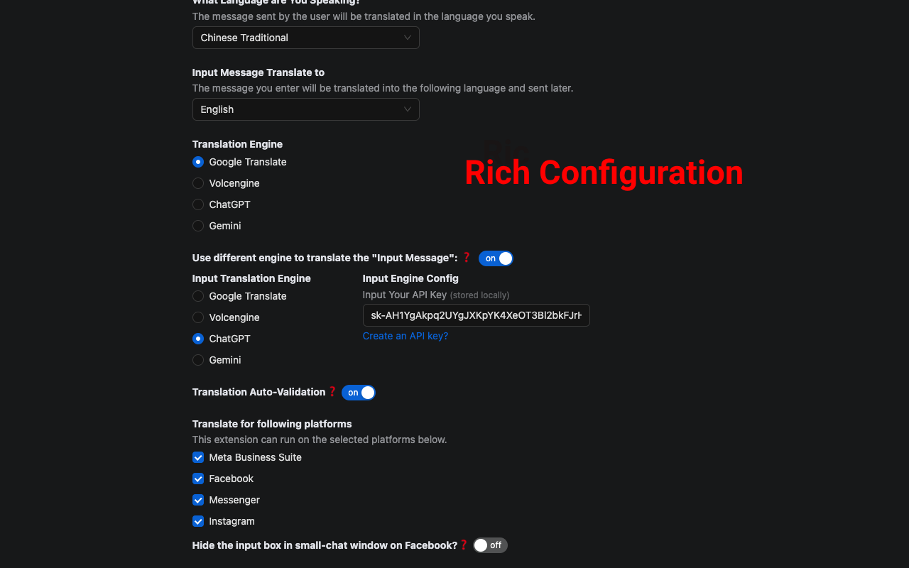ESUIT | Translation for Meta Business Suite™截图2