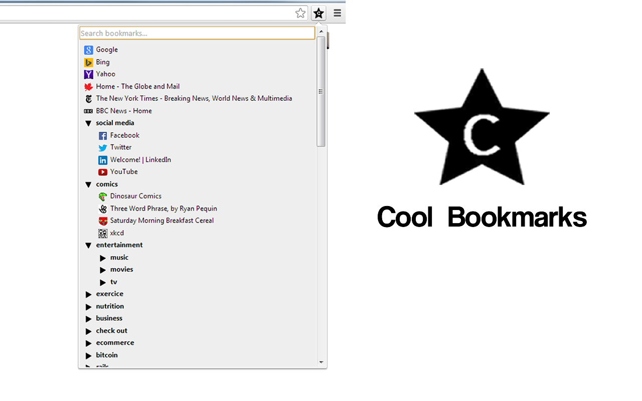 Cool Bookmarks截图1