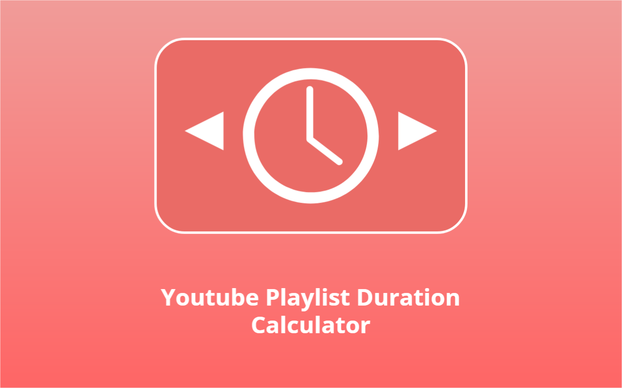Youtube Playlist Duration Calculator截图3