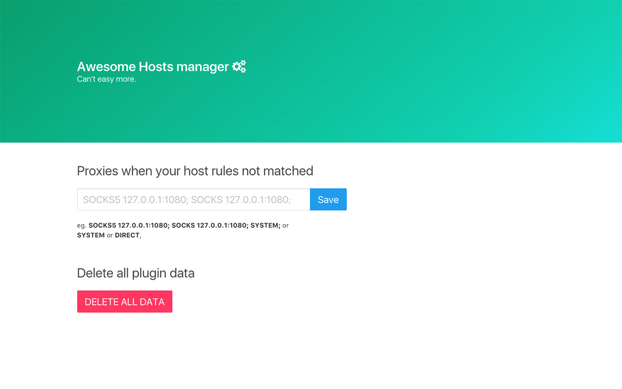 Awesome Host Manager截图1