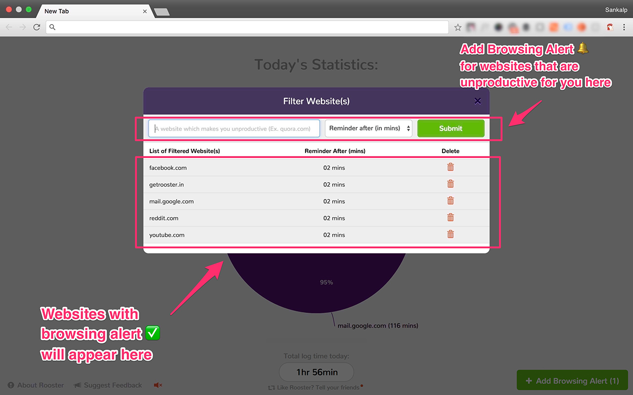 Rooster for Chrome™截图5