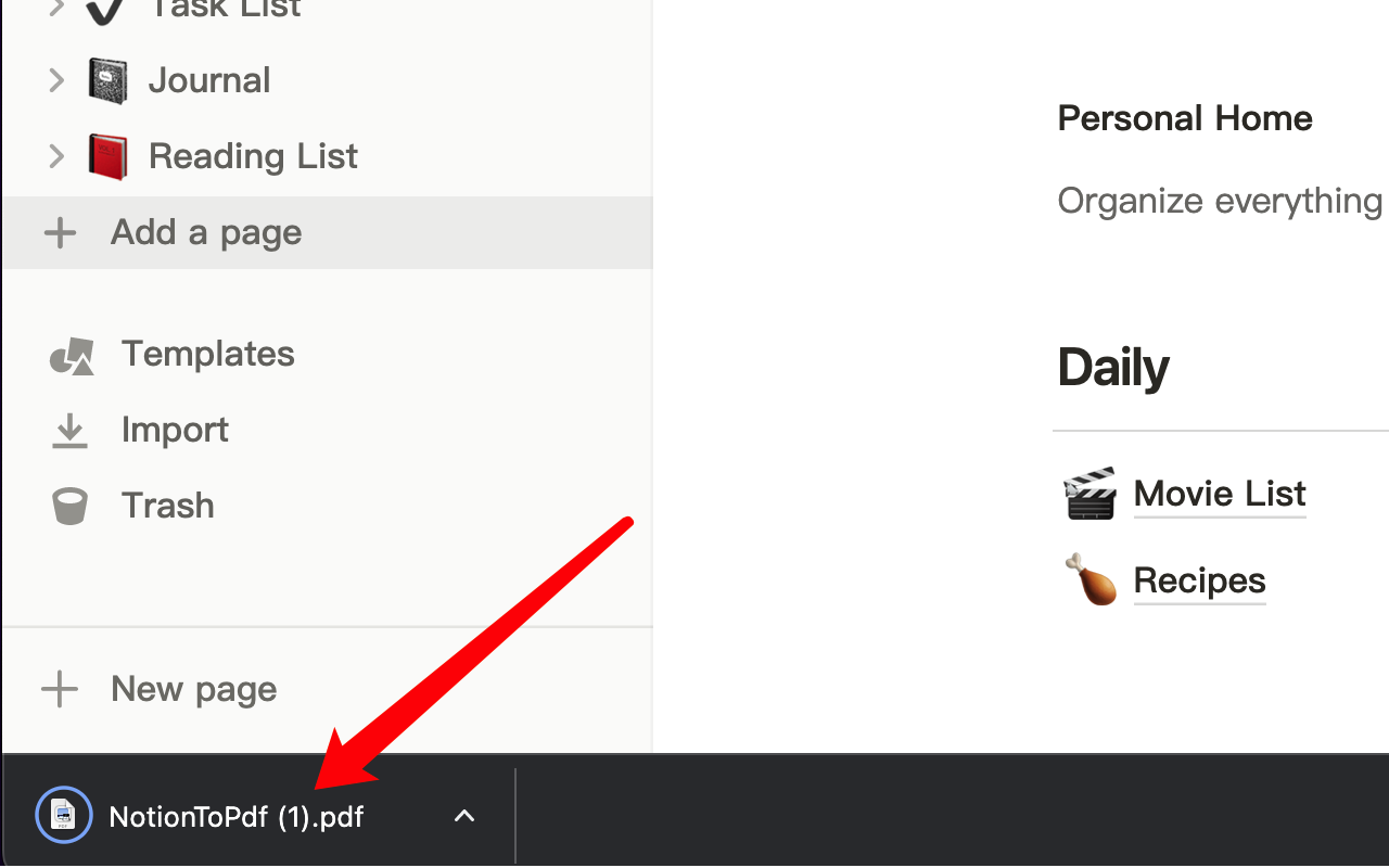Notion to PDF截图4