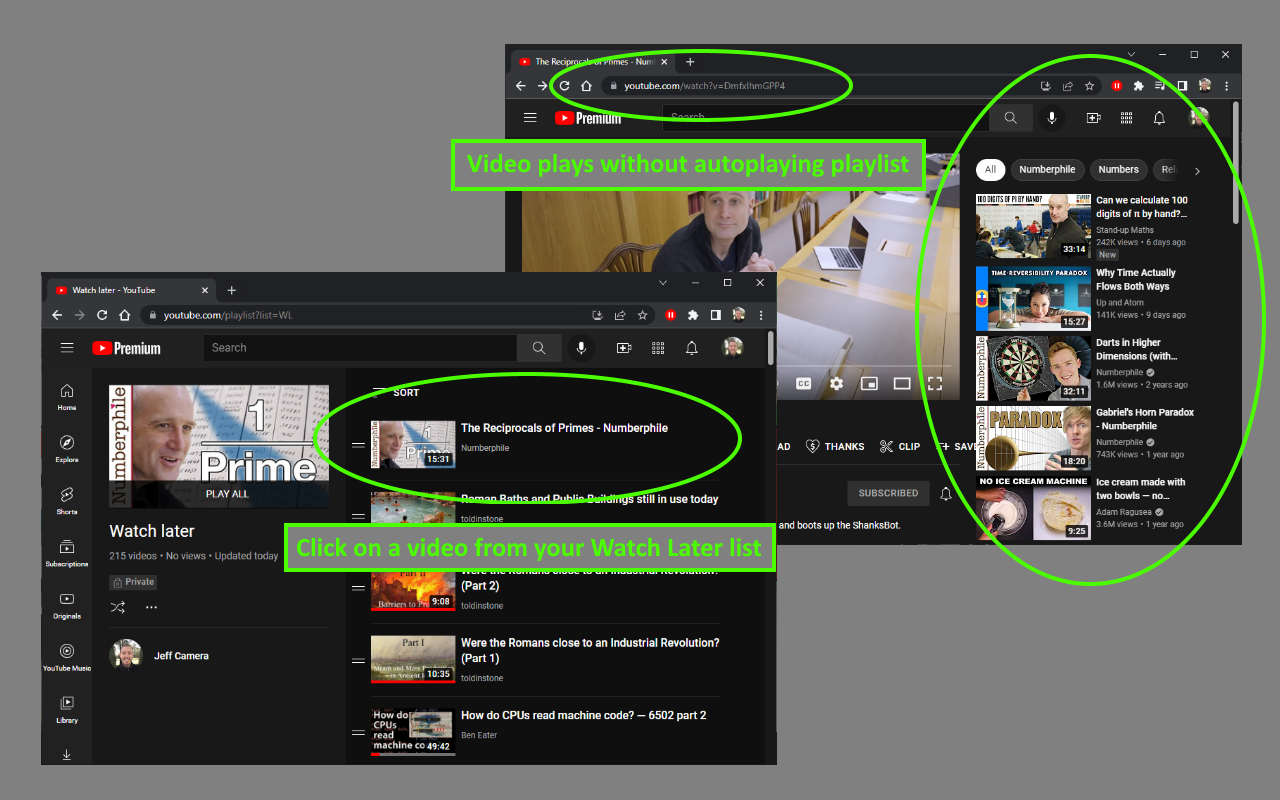 Disable YouTube Watch Later Autoplay截图1