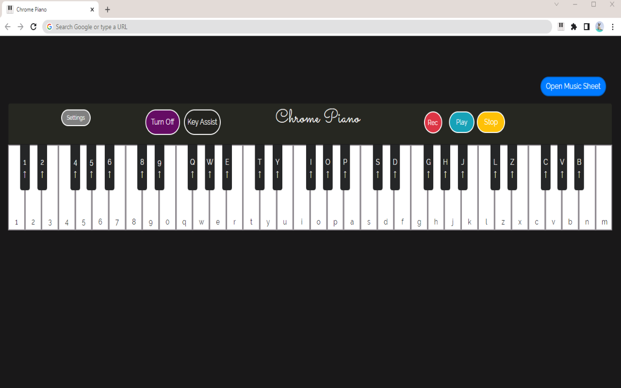 Chrome Piano截图2