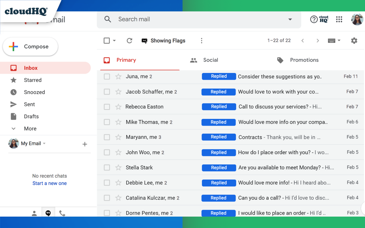 Email Reply Status截图2
