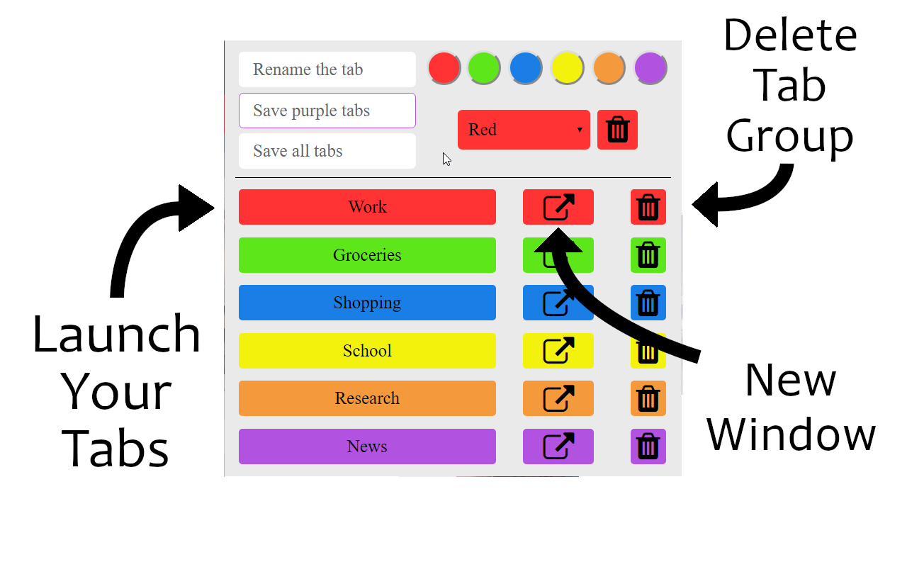 ActivityTab: Organize and Save Your Tabs截图2