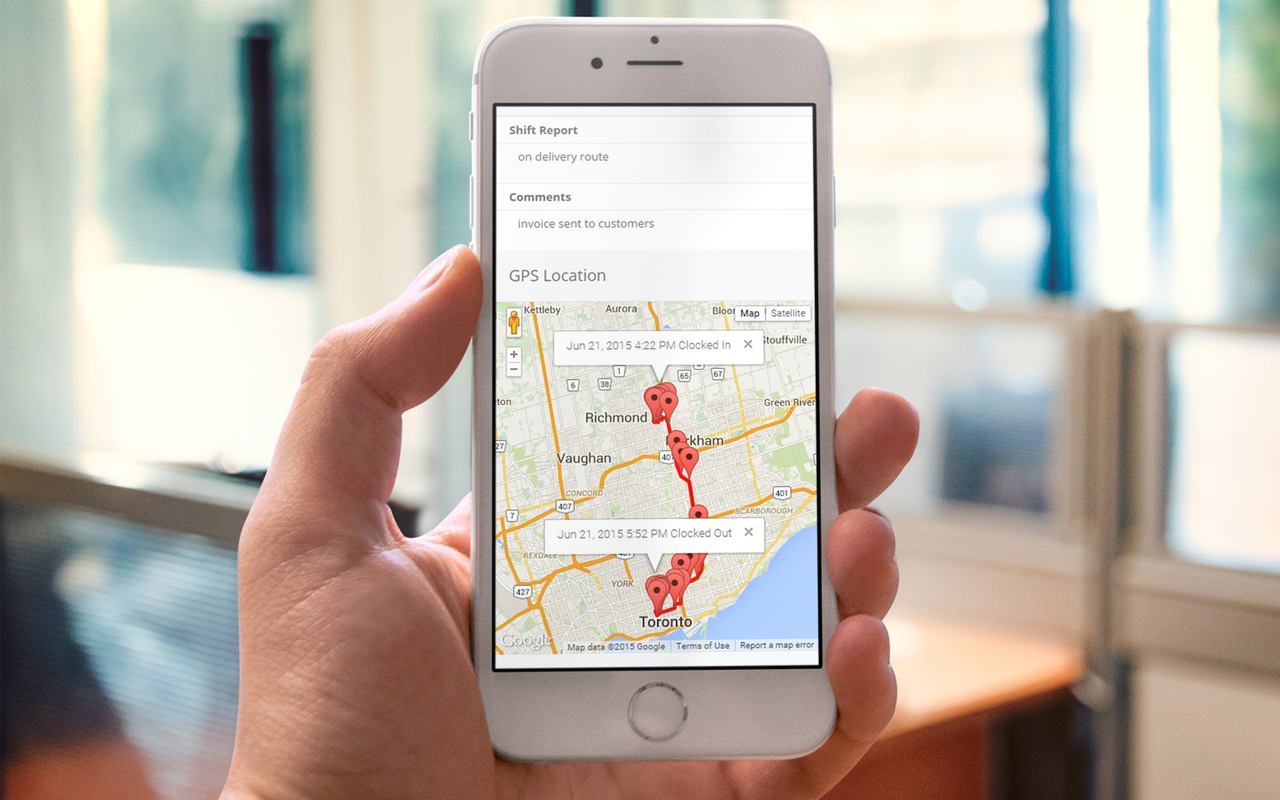 Breeze Clock: GPS Employee Time Tracker截图4
