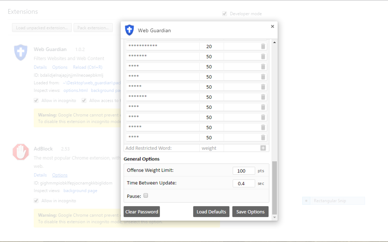 Web Guardian截图1