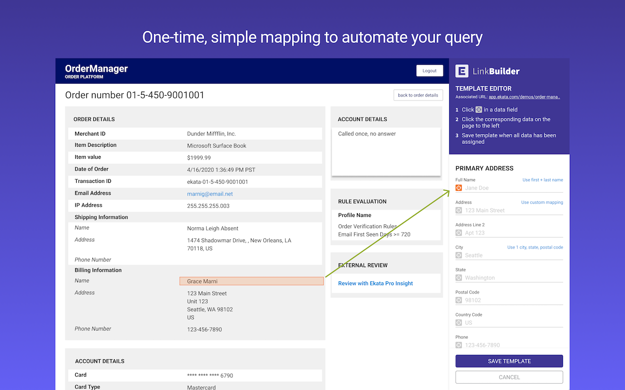 Ekata Deep Link Builder截图2