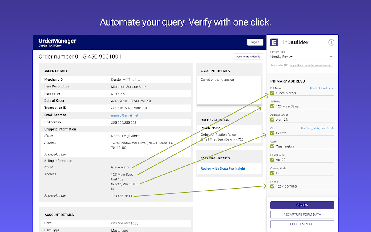 Ekata Deep Link Builder截图3