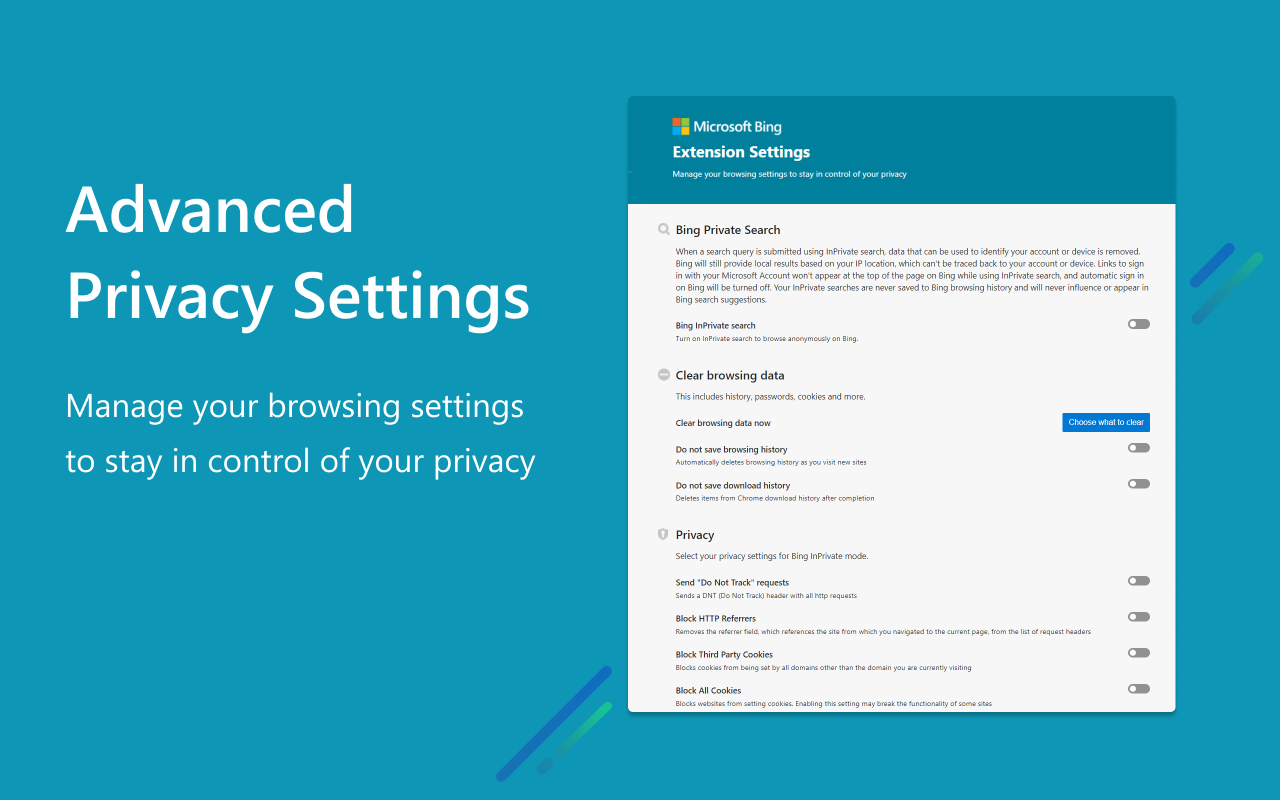 Microsoft 必应 InPrivate截图1