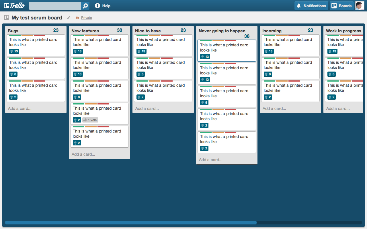 Slim Lists for Trello截图2