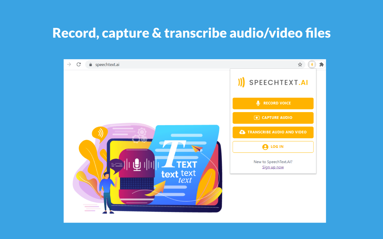 SpeechText.AI: Record, Capture & Transcribe截图2